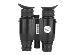 以像增强器为核心器件的夜间外瞄准具，其工作时不用红外探照灯照明目标，而利用微弱光照下目标所反射光线通过像增强器在荧光屏上增强为人眼可感受的可见图像来观察和瞄准目标。